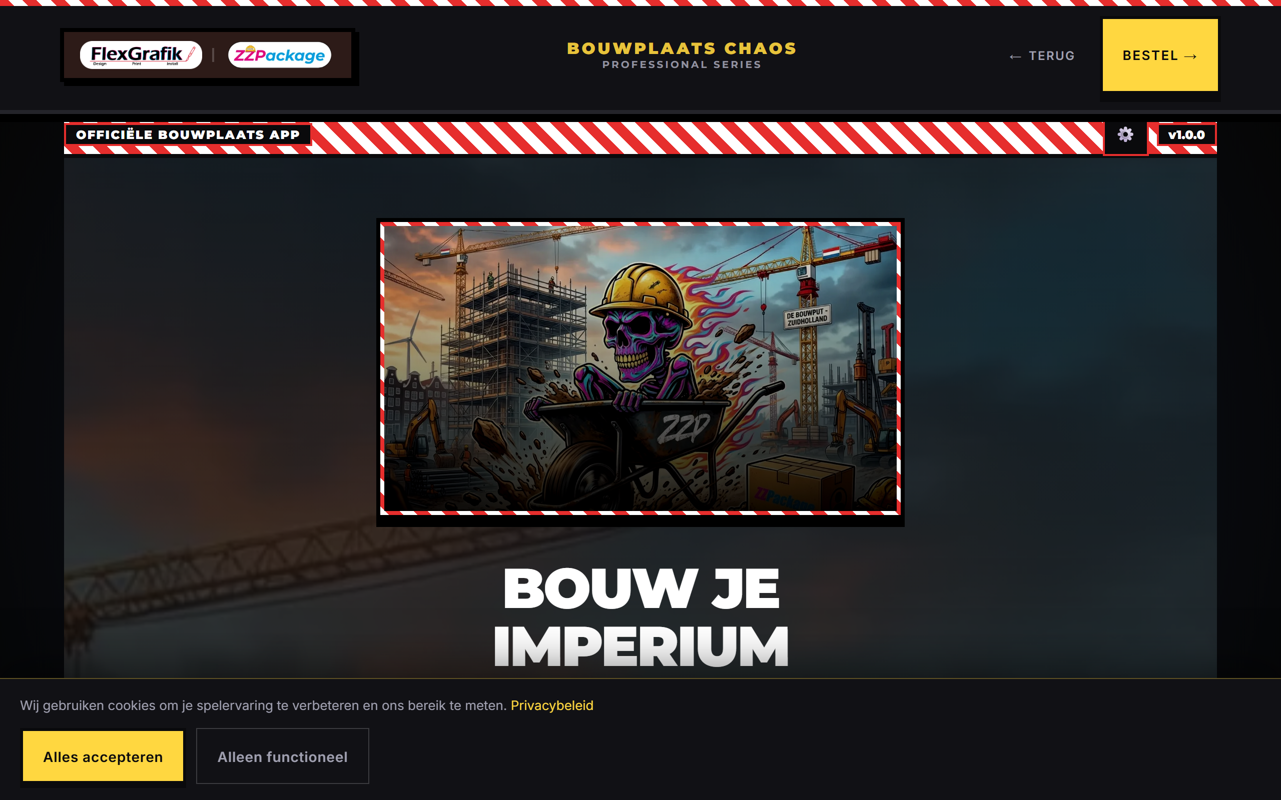 Gamified lead system start screen