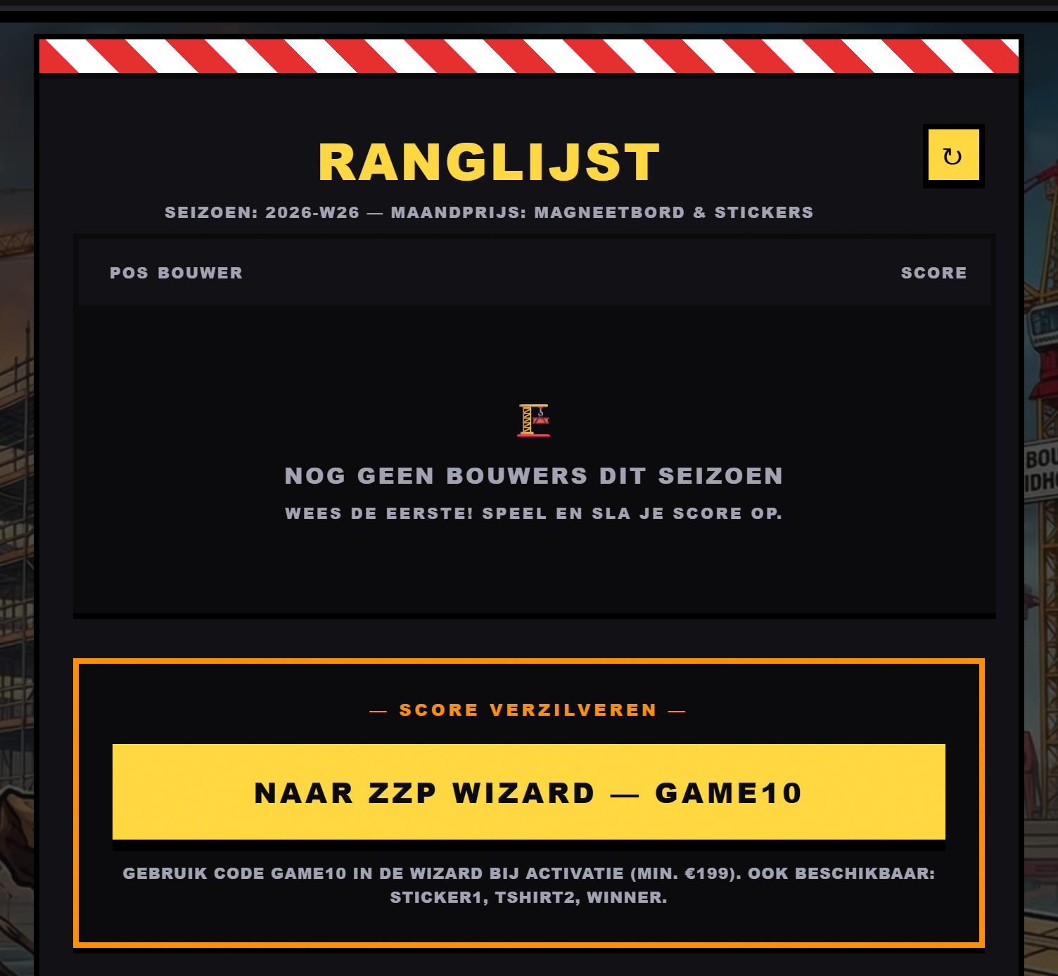 GAME10 coupon CTA routing to self-service wizard